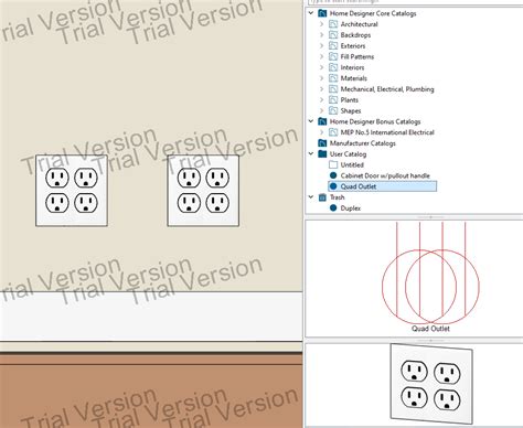 electrical quad box meaning|symbol for quad outlet.